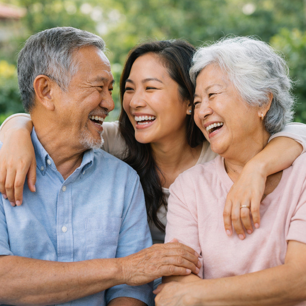 Spending time with family